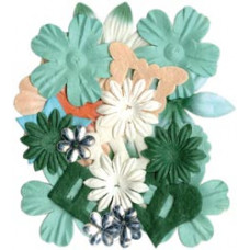 Набір квітів та прикрас Blue Hills Studio ColorStories Potpourri (10310)