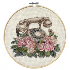 Набір для вишивання хрестиком Абріс Арт Чекаю на твій дзвінок (AH-312) Набір для вишивання хрестиком Абріс Арт Чекаю на твій дзвінок (AH-312)