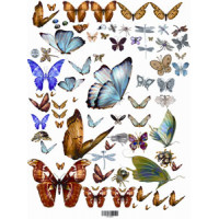 Декупажная карта Лавка художника Метелики (ЕВ-Д018)