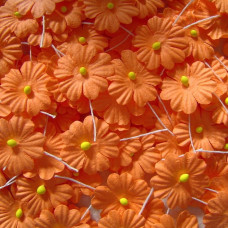 Бумажные цветы  Only, оранжевые (NF-00048)