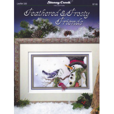 Схема вишивки хрестиком Stoney Creek Feathered & Frosty Friends (SCL326)