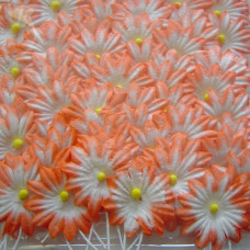 Бумажные цветы  Only, оранжевые (NF-00032)