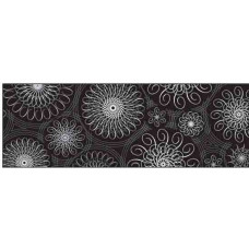 Картон кольоровий URSUS Спіральні орнаменти на чорному тлі, 220гр (UR-60364618R)