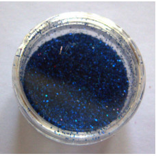 Глітер у пластиковому контейнері Pasco, синій (2461-2)