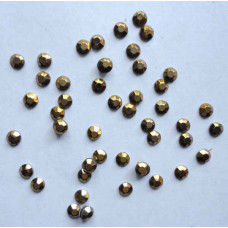 Стрази термоклеєві заклепки металік Only червоне золото (ЄВ-С-2-ЧЗ-50)