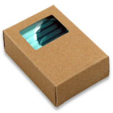 Упаковка для мила з віконцем Only - прямокутник, натурал (6,4 х 8,9 х 3,2 см)