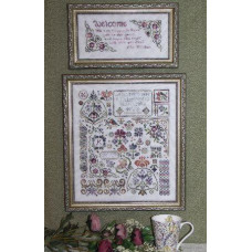 Схема для вышивки Rosewood Manor  Flowers of Rosehall (RMSS103)