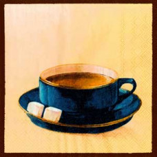 Серветка Idea Home Range Синя чашка кави (IHR-L 472840) (082)