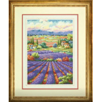 Набір для вишивання хрестиком Dimensions Лавандові поля (70-35299)