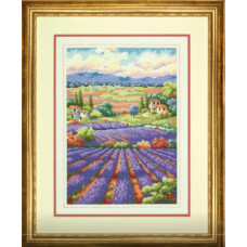 Набір для вишивання хрестиком Dimensions Лавандові поля (70-35299)