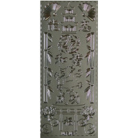 Наклейки Ursus Китайські мотиви срібло (UR-59110055)