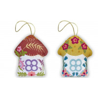 Набір для виготовлення 2 іграшок ВДВ Будиночки (М-0357)