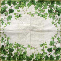 Серветка для декупажу Idea Home Range Плющ та лист (167)