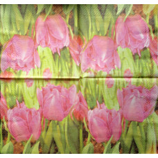 Серветка Idea Home Range Рожеві тюльпани (259)