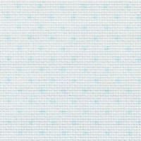 Канва для вишивки Petit Point Aida 14 Zweigart, білий у блакитний горошок (3706/5239)