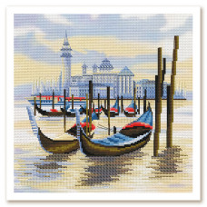 Набір для вишивання хрестиком Нова Слобода Пристань у Венеції (CB4069)