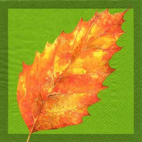 Серветка Idea Home Range Жовте на зеленому (355)