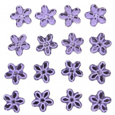 Набор пуговиц-украшений Jesse James Сиреневые цветы (3816)