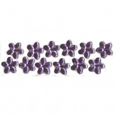 Набор пуговиц-украшений Jesse James Фиолетовые цветы (3826)