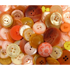 Набір декоративних ґудзиків Buttons Galore Haberdashery Жовто-жовтогаряча класика (BGMHAB.101)