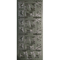 Наклейки Ursus Куточки Модерн срібло (UR-59110043)