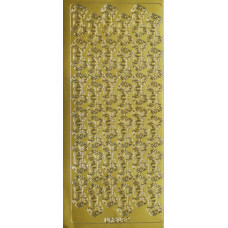 Наклейка Ursus Цветочные цепочки, золото (UR-59100047)