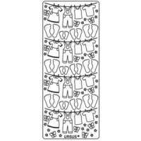 Наклейки Ursus Мотузка для білизни срібло (UR-59110025)