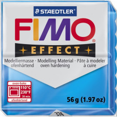 Полімерна глина Fimo Effect Transparent Blue (802-374)