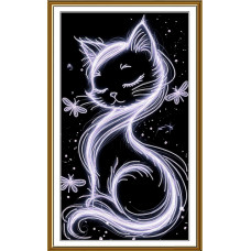 Набір для вишивання бісером Нова Слобода Ніжна дівчинка (НМ4000)