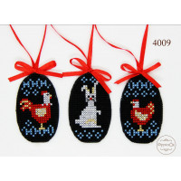 Набір для вишивания хрестиком ФрузелОК Яйця (4009)