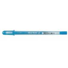 Ручка гелева SAKURA, Срібло з блакитною тінню - 0,5мм (BR-XPGB-M#636)