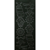 Наклейки Ursus Пірати чорні (UR-591500100)