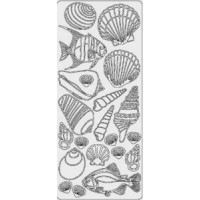 Наклейки Jeje Product Мушлі золото (1730)