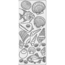 Наклейки Jeje Product Мушлі золото (1730)