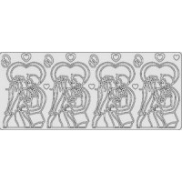 Наклейки Jeje Product Весільні золото (1794)