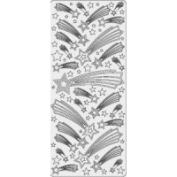 Наклейки Jeje Product Зірки-комети мідь (М1856)