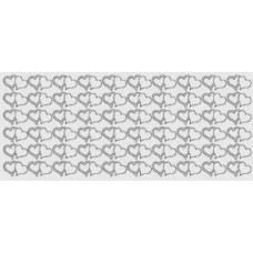 Наклейки Jeje Product Сердечки голограмне золото (1950)