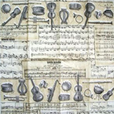 Серветка-хусточка Idea Home Range Музичний оркестр (852)