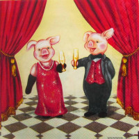 Серветка Idea Home Range Щаслива парочка (890)