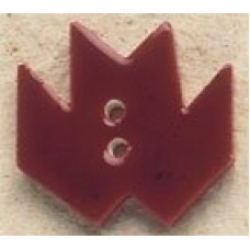 Гудзик Mill Hill керамічний Red Maple Leaf (43051)