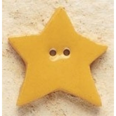 Гудзик Mill Hill керамічний Honey Gold Star (43169)