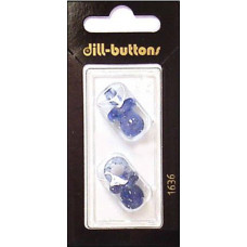 Набір ґудзиків Dill Buttons Пустушка блакитна (1636)