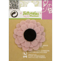 Квітка шарувата з фетру Only, рожева (FEL100.49894)