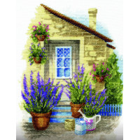 Набір для вишивання хрестиком Чарівна мить Лавандовий ранок (М-575)