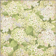Лист бумаги K & Company 30х30 Susan Winget Floral Glitter Green Hydrangea (KAC663497) (222)