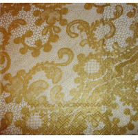 Серветка для декупажу Idea Home Range Золоте мереживо (1230)