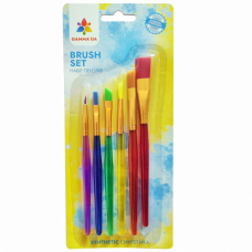 Набір пензлів GAMMA`UA синтетичні, 6 шт (8060601)