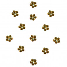 Набір ґудзиків-прикрас Jesse James Жовті квіти (4823)