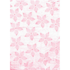 Папір Лавка художника Рожеві мозаїчні квіти (Ш228) (235)