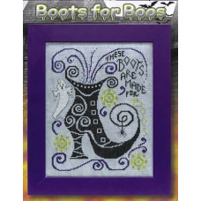 Схема вишивки хрестиком Stoney Creek Boots for Boos - Leaflet (SCL489)